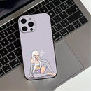 Seiko Ayase D-DandadanS  Phone Case For iPhone 17,16,15,14,13,12,11 Plus,Pro Max,XS,Soft Silicone Black Cover