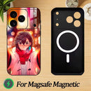 Momo D-Dandadan Okarun Phone Case For iPhone 17,16,15,14,13,12,Plus,Pro,Max For Magnetic Wireless Charge