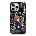 Joint Jujutsu Kaisen Mobile Phone Case Suitable for Iphone16pro Max Apple Mirror Material Anti-fall Collection Birthday Gift