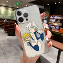 Anime Seven Deadly Sins Phone Cover For iPhone 11 12 13 14 15 16 17 Pro Max 17AIR 14 15 16 Plus Clear Soft Silicone TPU Case