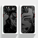 Anime Sukuna Jujutsus Kaisen Soft Cover Case for iPhone 11 8 7 SE XR 15 Pro MAX XS 13 Mini 11 Plus 14 12 16 16 Plus 14Pro 12Pro