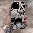 J-Jujutsu Toji Kaisen F-Fushiguro Phone Case For iPhone 17 16 15 14 13 12 11 Pro Max Plus Pro Colorful Shell