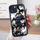Jujutsu Kaisen Maki Zenin Phone Case for iPhone 17 16 15 14 13 12 11 Air Pro Max Plus Thicken TPU Colorful Cover Cover Luxury
