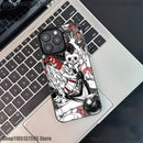Anime Dandadan Phone Case For iPhone 17,16,15,14,13,12,11,Pro,XS,Max,Plus,Mini,SE Black Candy Matte Shockproof Cover