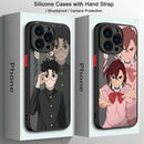 Anime Cute Lucky Cat Dandadan Phone Case For iPhone 17 16e 16 15 14 13 12 11 Mini Pro Air  Max X XR XSMax 7 8 Plus Back Cover