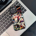 Anime Dandadan Phone Case For iPhone 17,16,15,14,13,12,11,Pro,XS,Max,Plus,Mini,SE Black Candy Matte Shockproof Cover