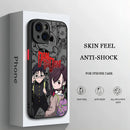 Anime Cute Lucky Cat Dandadan Phone Case For iPhone 17 16e 16 15 14 13 12 11 Mini Pro Air  Max X XR XSMax 7 8 Plus Back Cover