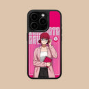 Sakamoto Days Lu Mobile Phone Case for iPhone 17 16 15 14 13 12 11 Air Pro Max Plus Matte Surface Colorful Cover Luxury Pretty