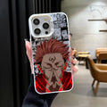 Jujutsu Kaisen Gojo Sukuna Hard Phone Case for iPhone 17 Air 16 15 11 12 14 13 Pro Max XS X XR Plus 8 7 SE 2020 Shockproof Cover