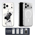 Toji Fushiguro Jujutsu K-Kaisen Phone Case For iPhone 17,16,15,14,13,12,11,Pro,Max,Plus,E,Air,Mini Magsafe Frosted Transparent