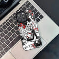Anime Dandadan Phone Case For iPhone 17,16,15,14,13,12,11,Pro,XS,Max,Plus,Mini,SE Black Candy Matte Shockproof Cover