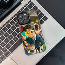 Anime Dandadan Phone Case For iPhone 17,16,15,14,13,12,11,Pro,XS,Max,Plus,Mini,SE Black Candy Matte Shockproof Cover