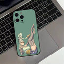 Seiko Ayase D-DandadanS  Phone Case For iPhone 17,16,15,14,13,12,11 Plus,Pro Max,XS,Soft Silicone Black Cover