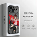 Anime Cute Lucky Cat Dandadan Phone Case For iPhone 17 16e 16 15 14 13 12 11 Mini Pro Air  Max X XR XSMax 7 8 Plus Back Cover