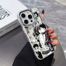 New Anime Art Dandadan Phone Case For iPhone 17 16e 16 15 14 13 12 11 mini Pro Max X XR XSMAX 8 7 Air Plus Transparent Soft