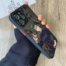 Jujutsus Kaisens Gojos Sugurus Phone Case for iPhone 16 15 14 Plus 13 12 Mini 11 Pro Max X Xs XR 7 8 Matte Transparent Hard Capa
