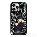Joint Jujutsu Kaisen Mobile Phone Case Suitable for Iphone16pro Max Apple Mirror Material Anti-fall Collection Birthday Gift