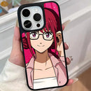 Sakamoto Days Lu Mobile Phone Case for iPhone 17 16 15 14 13 12 11 Air Pro Max Plus Matte Surface Colorful Cover Luxury Pretty