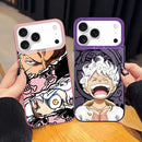 Luffy & Zoro One Piece iPhone Case