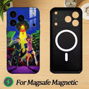 Momo D-Dandadan Okarun Phone Case For iPhone 17,16,15,14,13,12,Plus,Pro,Max For Magnetic Wireless Charge