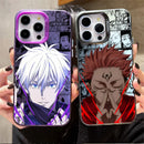 Jujutsu Kaisen Gojo Sukuna Hard Phone Case for iPhone 17 Air 16 15 11 12 14 13 Pro Max XS X XR Plus 8 7 SE 2020 Shockproof Cover