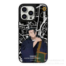 Joint Jujutsu Kaisen Mobile Phone Case Suitable for Iphone16pro Max Apple Mirror Material Anti-fall Collection Birthday Gift