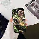 Anime Demon Slayer Sanemi Phone Case Soft TPU Skin-Friendly For IPhone 17/16/15/14/13/12/11 Series: PRO, MAX, PLUS ,Mini