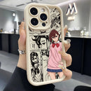 Dandadans Anime Cute Phone Case for iPhone 17 16e 16 15 14 13 12 11 Air Pro Max Mini XR XS X 7 8 Plus Soft TPU Back Cover