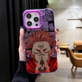 Jujutsu Kaisen Gojo Sukuna Hard Phone Case for iPhone 17 Air 16 15 11 12 14 13 Pro Max XS X XR Plus 8 7 SE 2020 Shockproof Cover