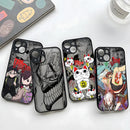 Anime Cute Lucky Cat Dandadan Phone Case For iPhone 17 16e 16 15 14 13 12 11 Mini Pro Air  Max X XR XSMax 7 8 Plus Back Cover