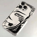 New 2024 Black Anime Jujutsu Kaisen Hot Phone Case For iPhone 16 15 14 13 12 11 Mini Pro Max XR XSMax 7 8 Plus SE20 Transparent