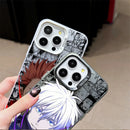 Jujutsu Kaisen Gojo Sukuna Hard Phone Case for iPhone 17 Air 16 15 11 12 14 13 Pro Max XS X XR Plus 8 7 SE 2020 Shockproof Cover