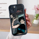 Jujutsu Kaisen Maki Zenin Phone Case for iPhone 17 16 15 14 13 12 11 Air Pro Max Plus Thicken TPU Colorful Cover Cover Luxury