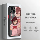 Anime Cute Lucky Cat Dandadan Phone Case For iPhone 17 16e 16 15 14 13 12 11 Mini Pro Air  Max X XR XSMax 7 8 Plus Back Cover