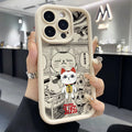 Dandadans Anime Cute Phone Case for iPhone 17 16e 16 15 14 13 12 11 Air Pro Max Mini XR XS X 7 8 Plus Soft TPU Back Cover