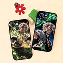 Anime Demon Slayer Sanemi Phone Case Soft TPU Skin-Friendly For IPhone 17/16/15/14/13/12/11 Series: PRO, MAX, PLUS ,Mini