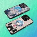 Cartoon Re:Zero Rem Matte Phone Case