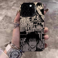 J-Jujutsu Toji Kaisen F-Fushiguro Phone Case For iPhone 17 16 15 14 13 12 11 Pro Max Plus Pro Colorful Shell