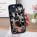 Jujutsu Kaisen Maki Zenin Phone Case for iPhone 17 16 15 14 13 12 11 Air Pro Max Plus Thicken TPU Colorful Cover Cover Luxury